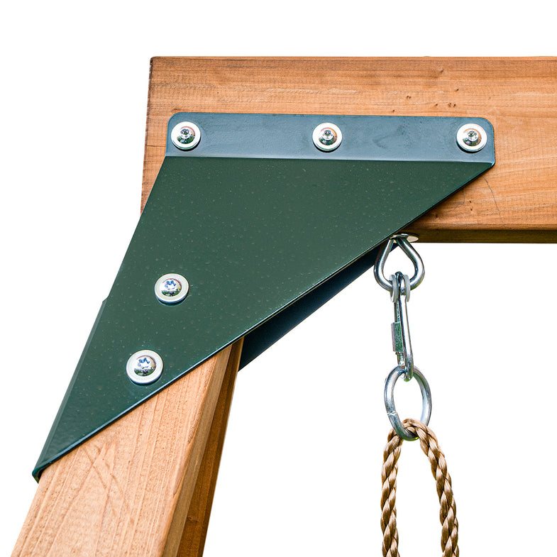 Birmingham Swing Set & Play Centre with 2.2m Slide (Green)