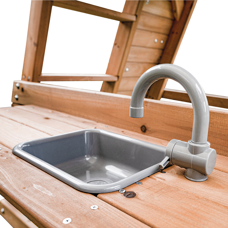 Birmingham Play Centre Set with 2.2m Green Slide