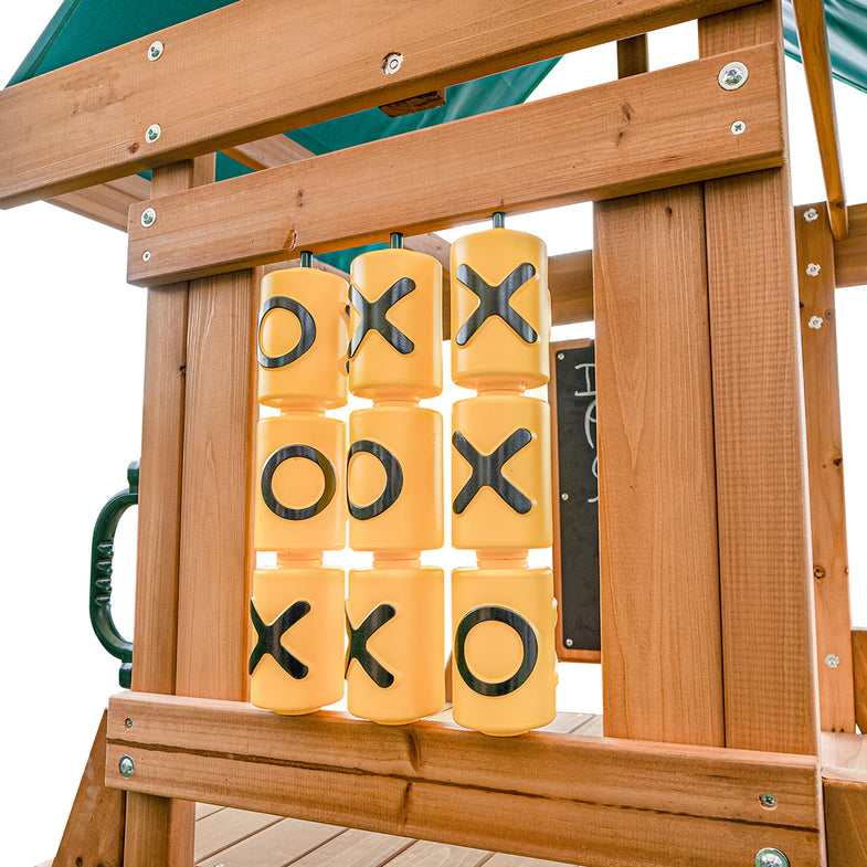 Birmingham Swing Set & Play Centre with 2.2m Slide (Pastel Blue)