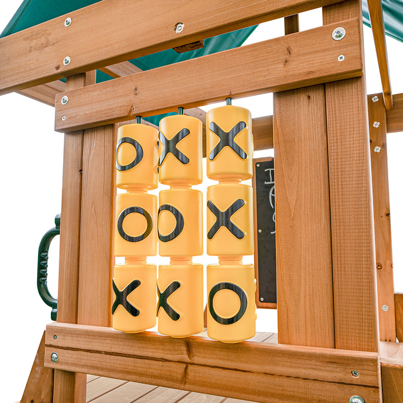 Birmingham Swing Set & Play Centre with 2.2m Slide (Pastel Green)