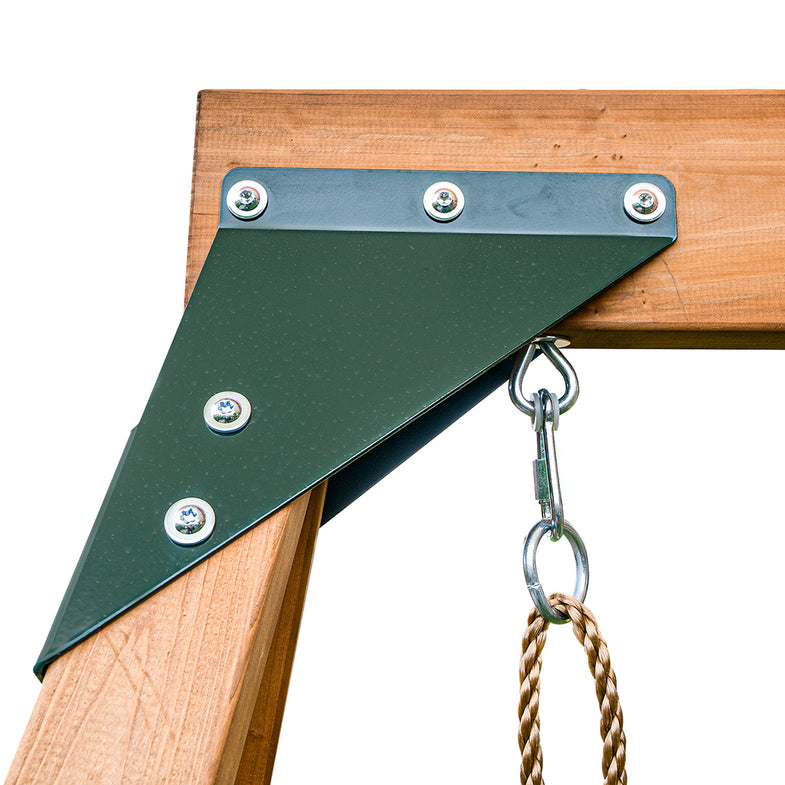 Birmingham Swing Set & Play Centre with 2.2m Slide (Pastel Green)