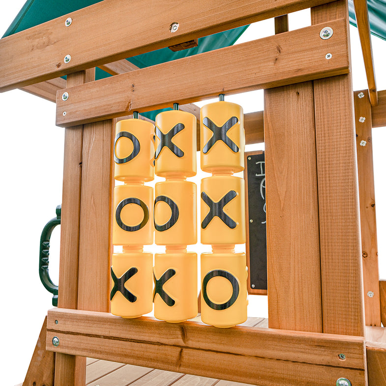 Birmingham Swing Set & Play Centre with 2.2m Slide (Pastel Pink)