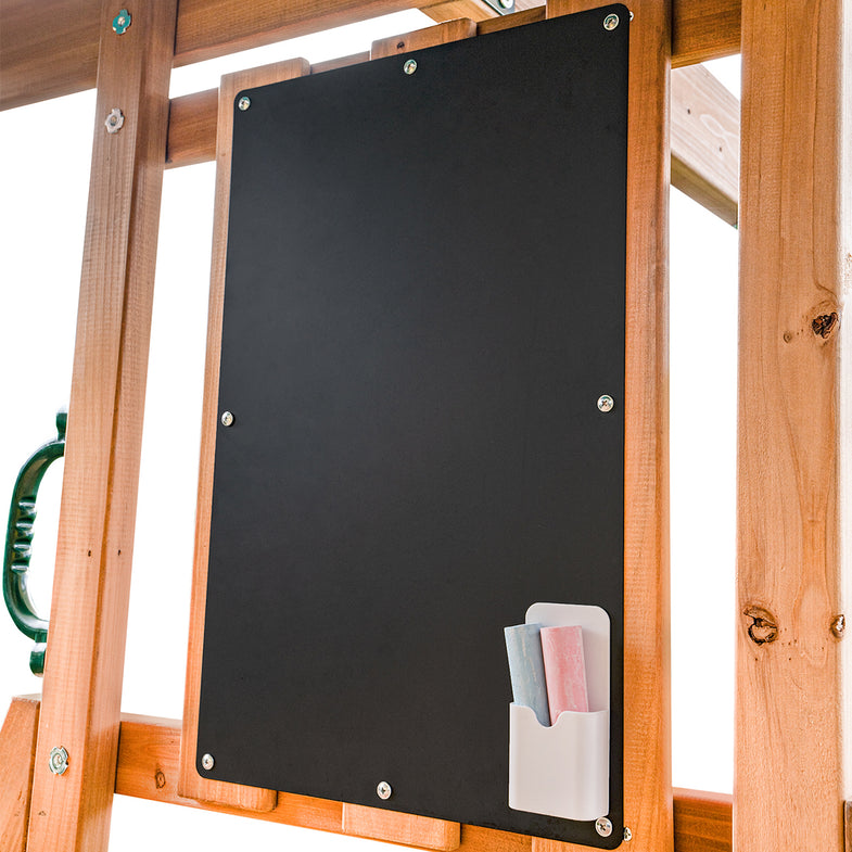 Birmingham Swing Set & Play Centre with 2.2m Slide (Pastel Pink)