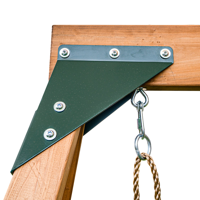 Birmingham Swing Set & Play Centre with 2.2m Slide (Pastel Pink)