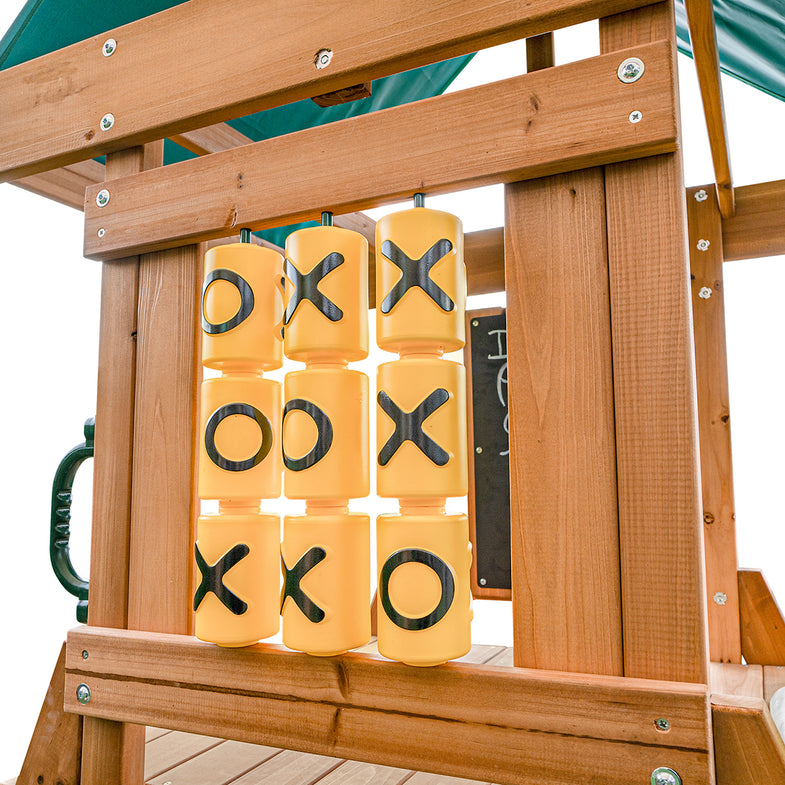 Birmingham Swing Set & Play Centre with 2.2m Slide (White)