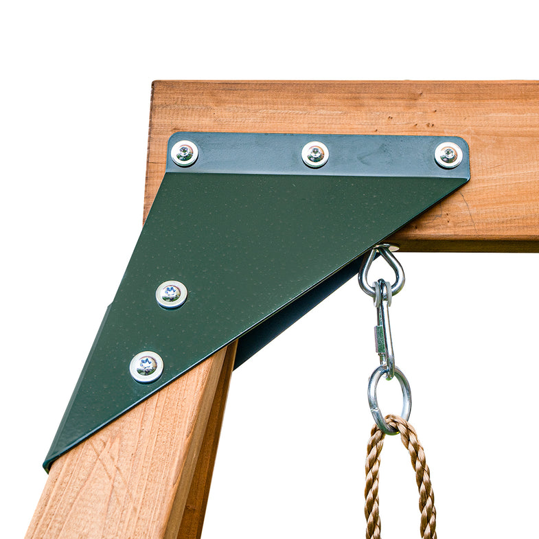 Birmingham Swing Set & Play Centre with 2.2m Slide (White)