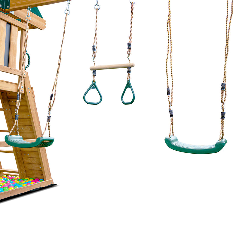 Birmingham Swing Set & Play Centre with 2.2m Slide (Yellow)