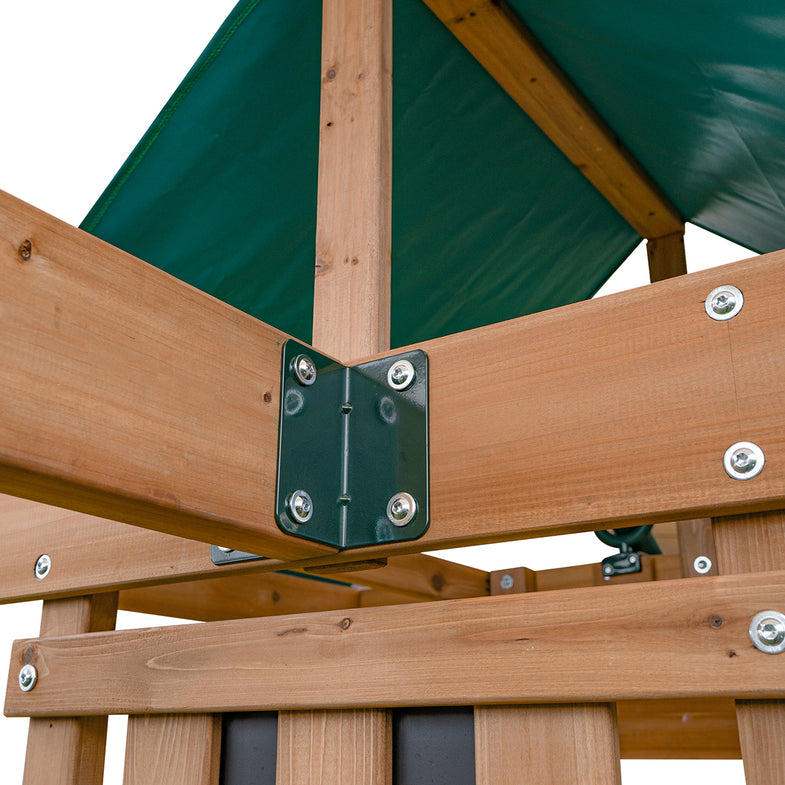 Birmingham Swing Set & Play Centre with 2.2m Slide (Yellow)