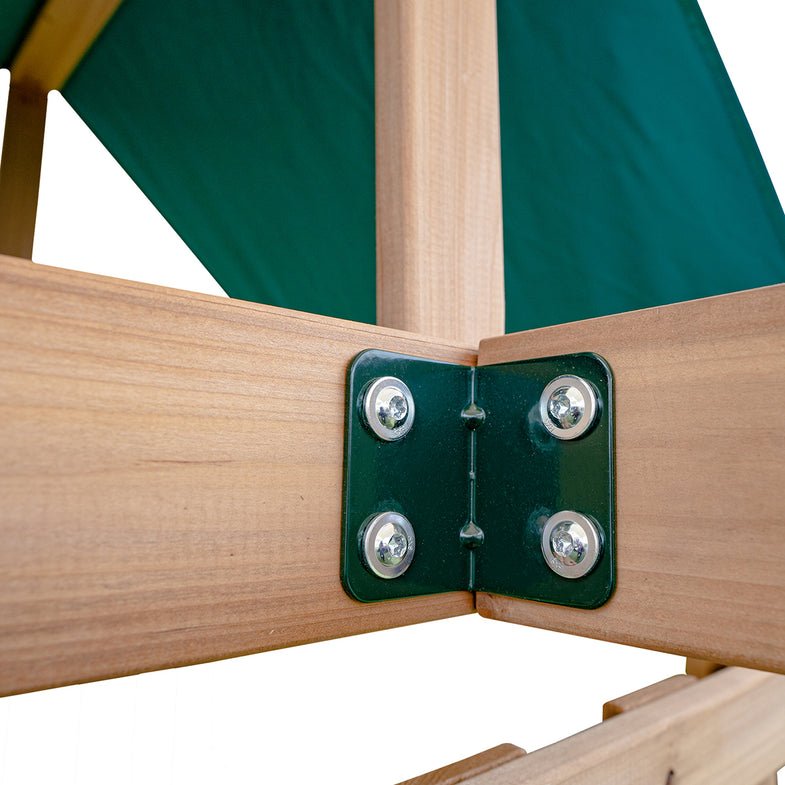 Greenvale Play Centre with 1.8m Yellow Slide