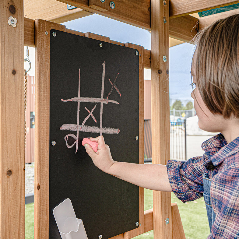 Greenvale Play Centre with 1.8m Yellow Slide