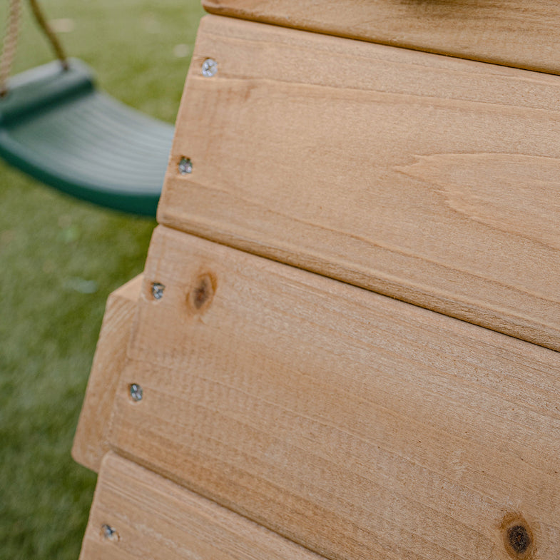 Greenvale Play Centre with 1.8m Yellow Slide