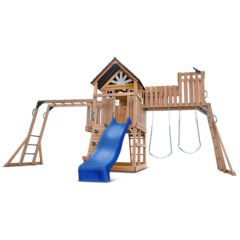 Kensington Play Centre Set with 2.2m Blue Slide
