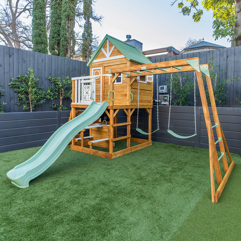 Riversdale Play Centre with 2.2m Slide (Blue)