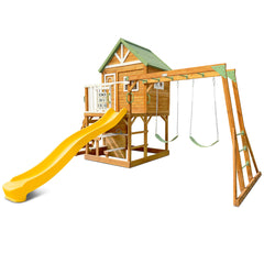 Riversdale Play Centre with 2.2m Slide (Yellow)