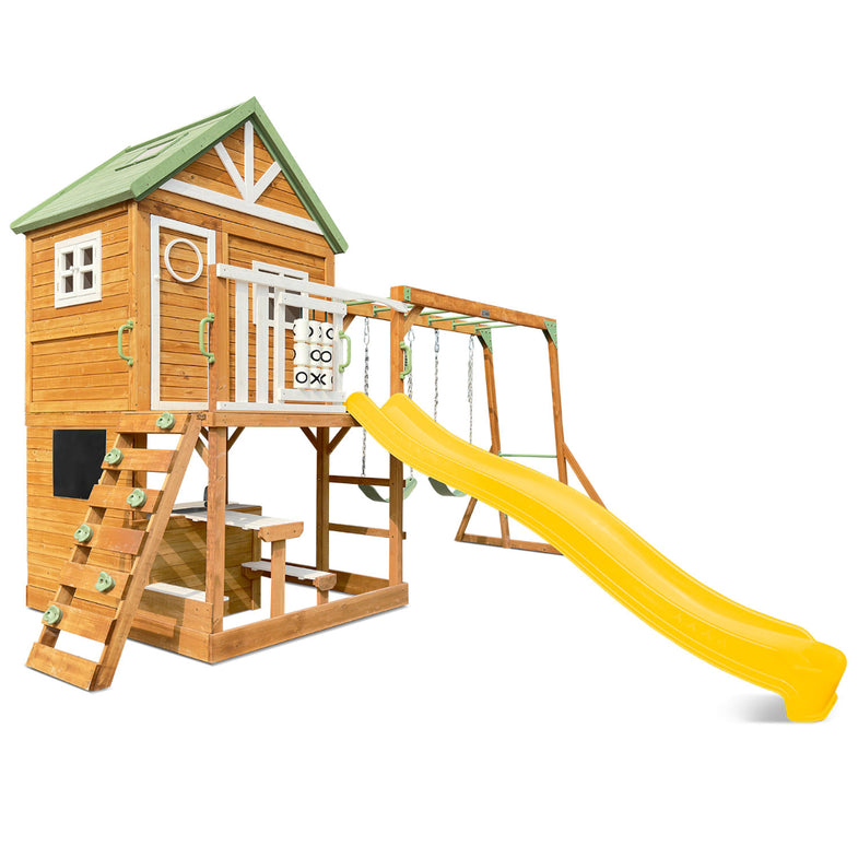 Riversdale Play Centre with 2.2m Slide (Yellow)