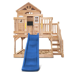 Silverton Cubby House with 1.8m Slide (Blue)