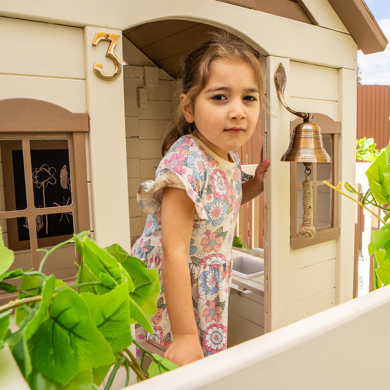 Silverton Cubby House with 1.8m Slide (Green)