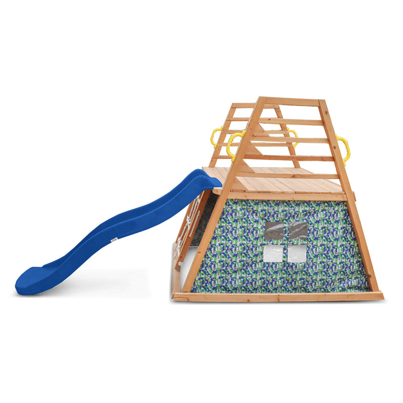 Cooper Climb & 1.8m Slide (Blue)