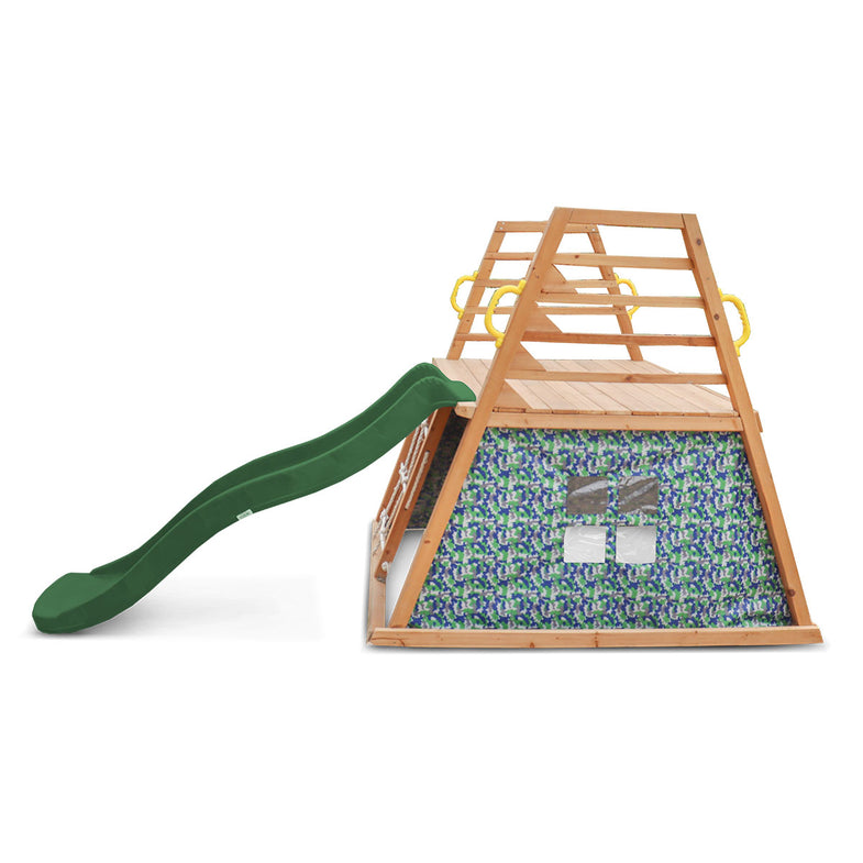 Cooper Climb & 1.8m Slide (Green)
