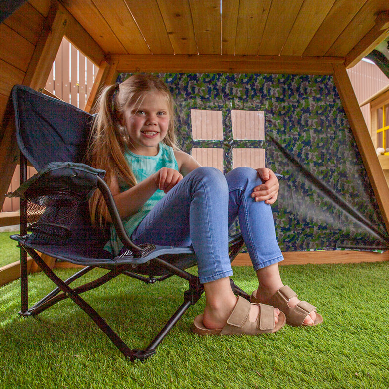 Cooper Climb & 1.8m Slide (Green)