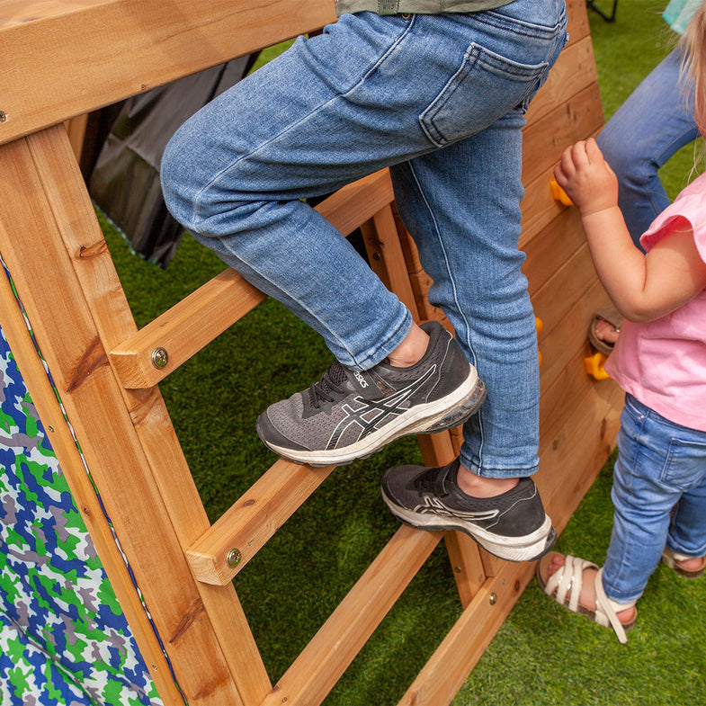 Cooper Climb & 1.8m Slide (Green)