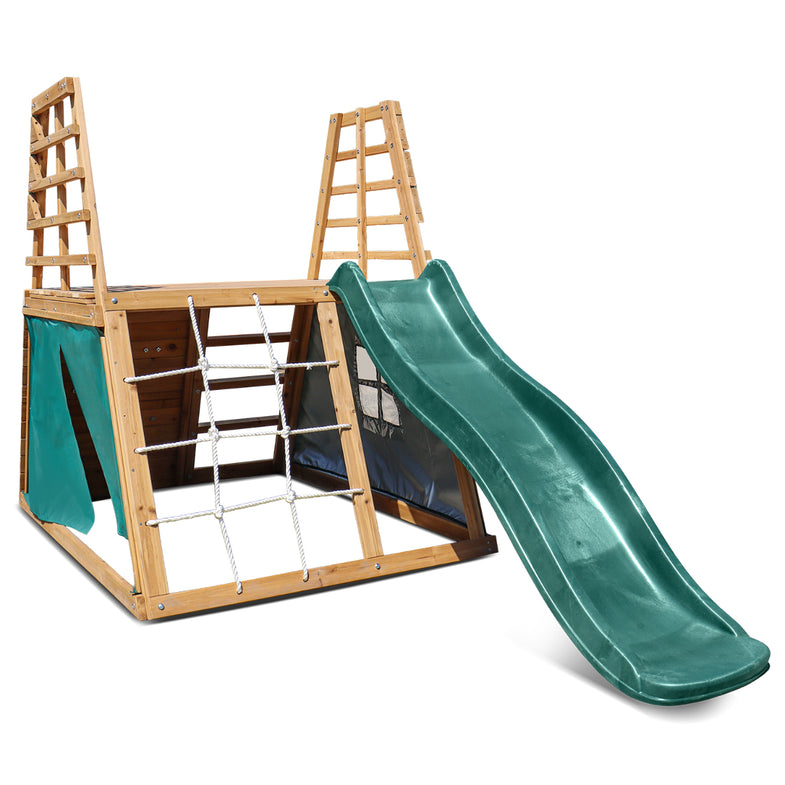 Cooper Climb & 1.8m Slide (Green)