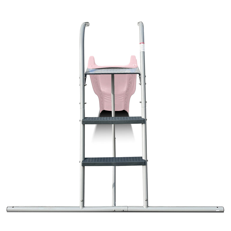 1.8m Slippery Slide With Pastel Pink Slide