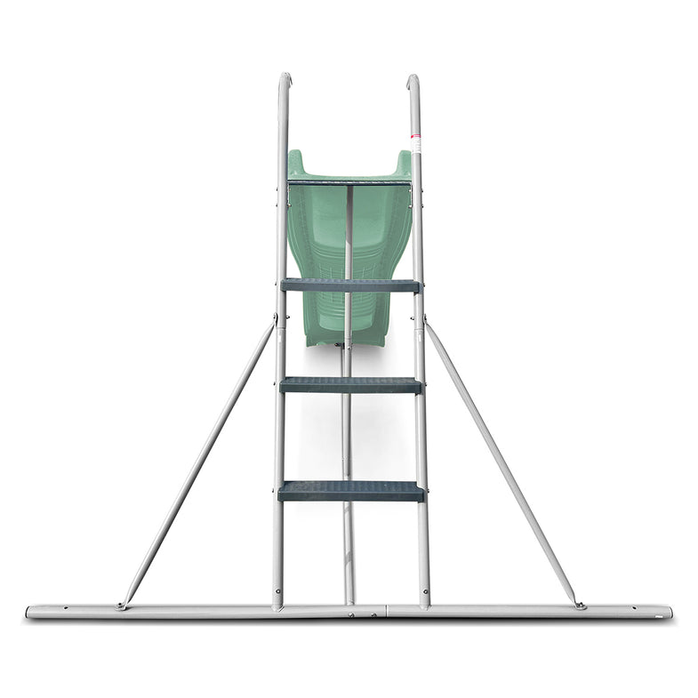 2.2m Slippery Slide With Pastel Green Slide