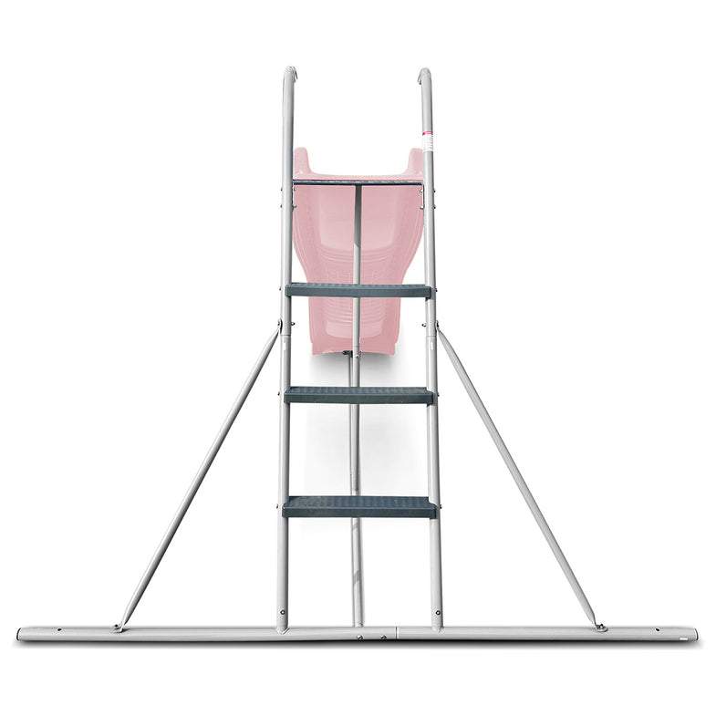 2.2m Slippery Slide With Pastel Pink Slide