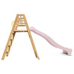 Sunshine Climb & 2.2m Slide (Pastel Pink)