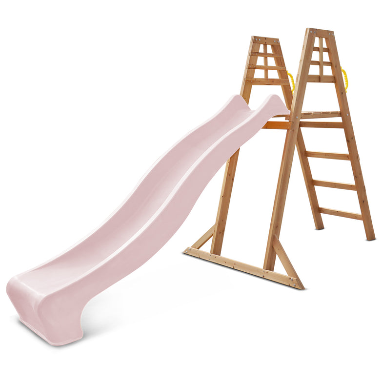 Sunshine Climb & 2.2m Slide (Pastel Pink)