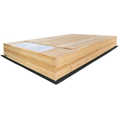 Mighty Sandpit with Wooden Cover