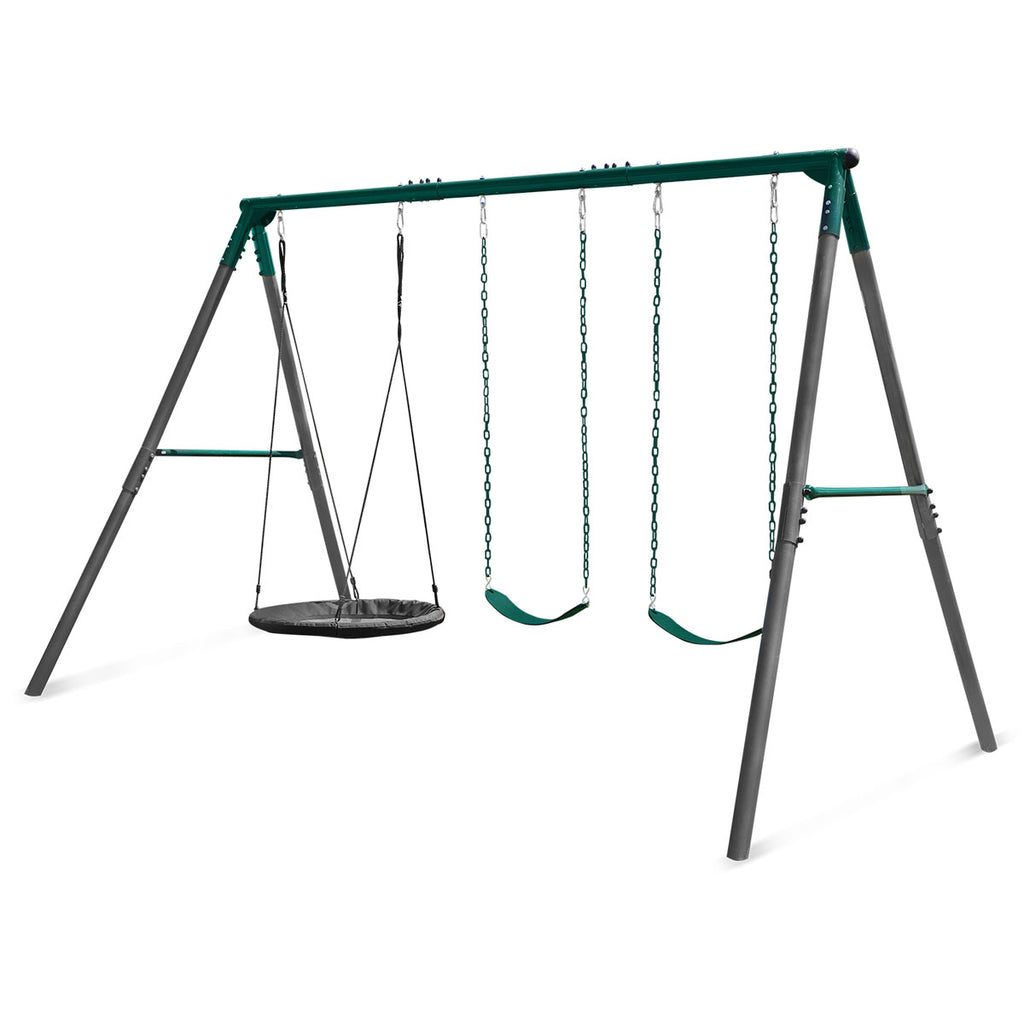 Titan Commercial Steel Swing Set ActiveGo