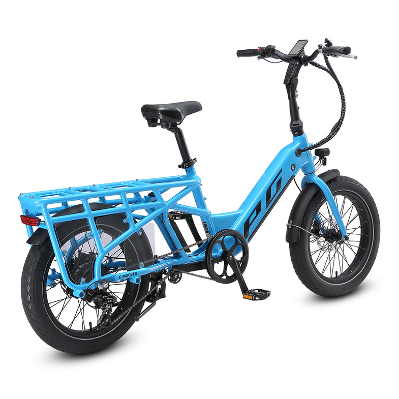 E-Moover Cargo Bike - Blue