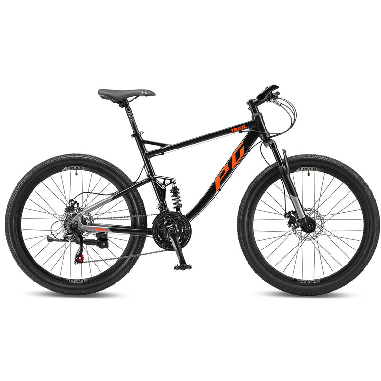 Trail Dual Suspension Mountain Bike - Black Ember