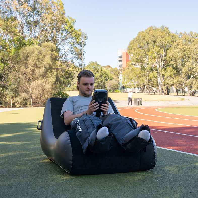 Trackside Air Couch with Cordless Auto-Inflate/Deflate