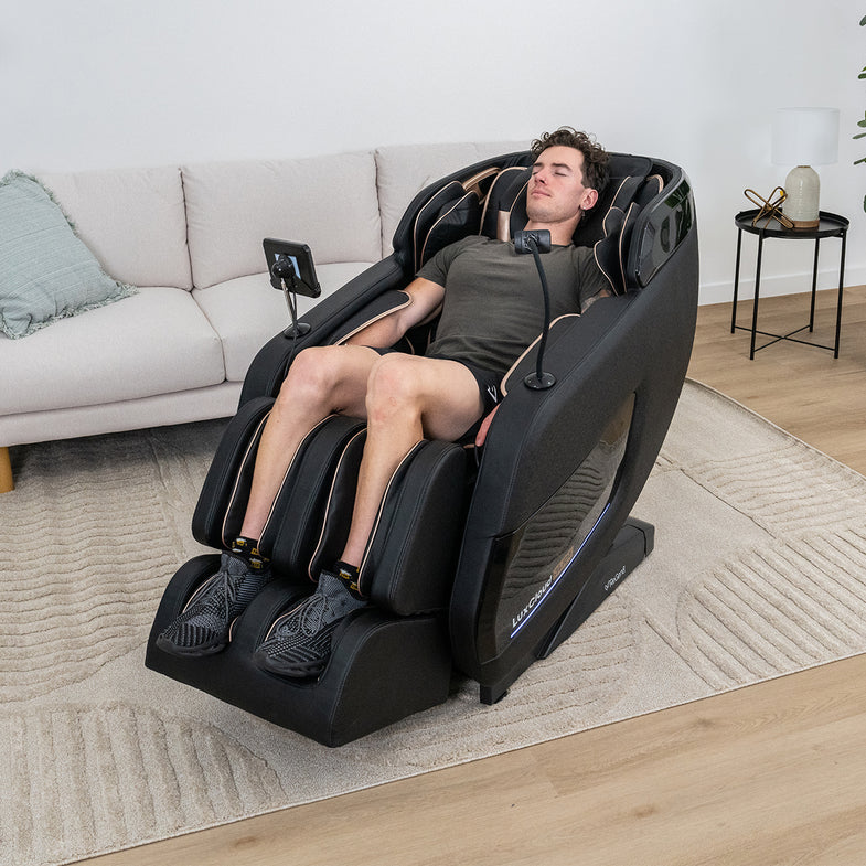 LuxCloud Glide - Zero Gravity Heated Massage Chair with Full Size SL Track