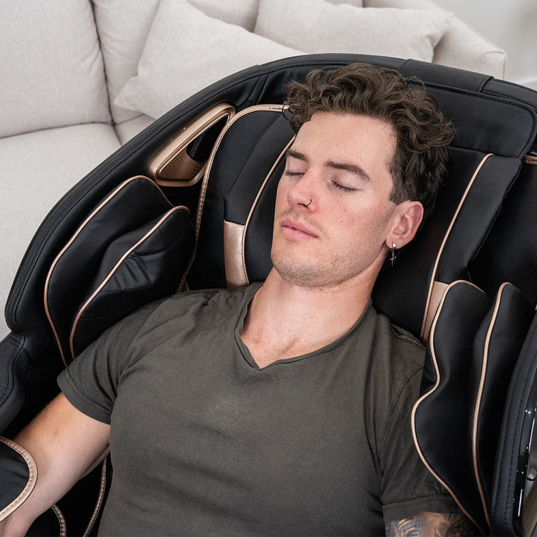 LuxCloud Glide - Zero Gravity Heated Massage Chair with Full Size SL Track