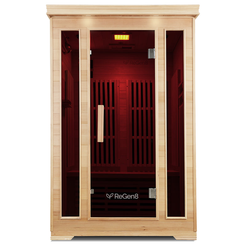 Duo Indoor - 2 Person Infrared Sauna (Natural)
