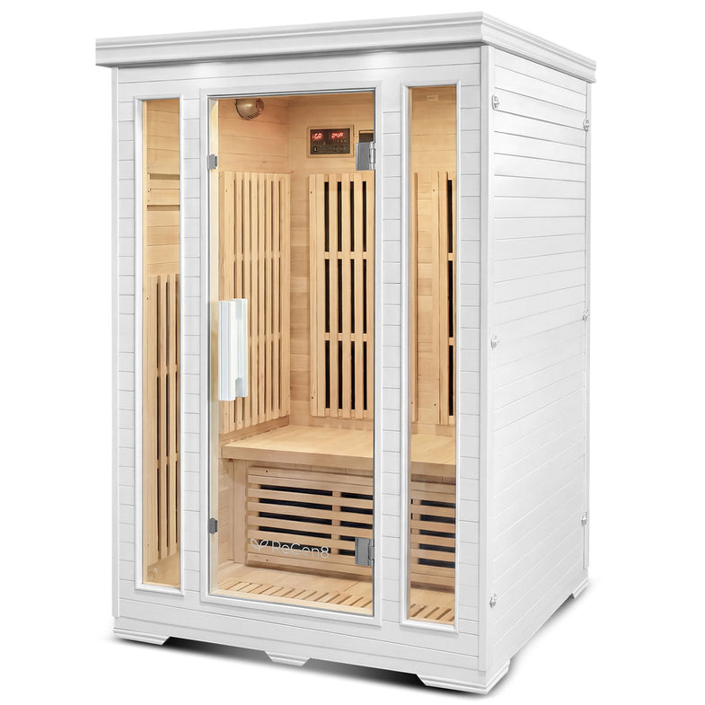 Duo V3 – 2 Person Infrared Sauna (White)
