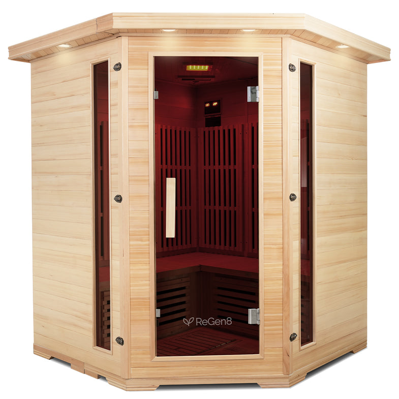 Quadro Corner - 4 Person Infrared Sauna