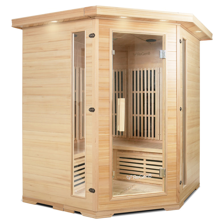 Quadro Corner - 4 Person Infrared Sauna