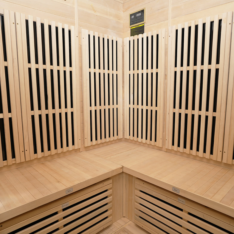 Quadro Corner - 4 Person Infrared Sauna