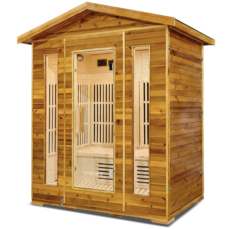 Quadro Outdoor - 4 Person Infrared Sauna