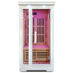 Solo V2 - 1 Person Infrared Sauna (White)