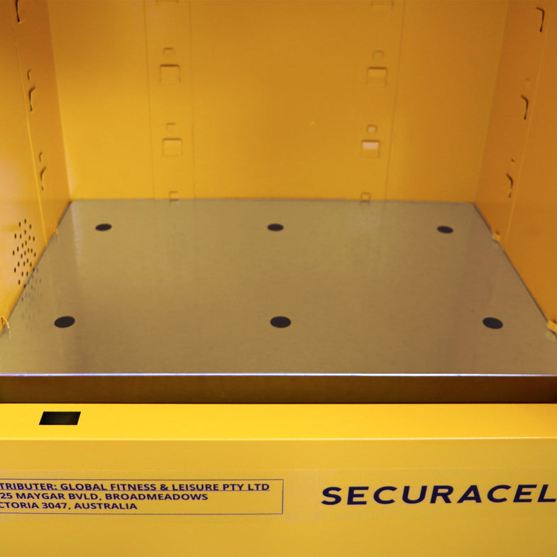 45L Storage Cabinet for Class 3 Flammable Liquids, Class 9 Lithium Batteries