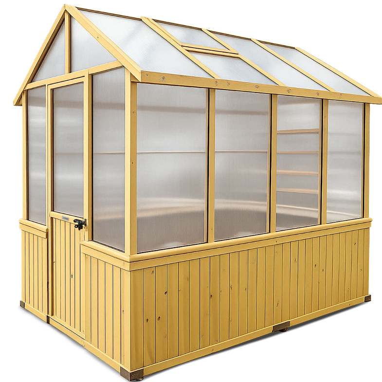 Botanico 5x8ft Greenhouse Set