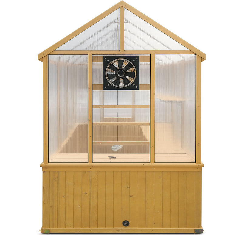Botanico 5x8ft Greenhouse Set