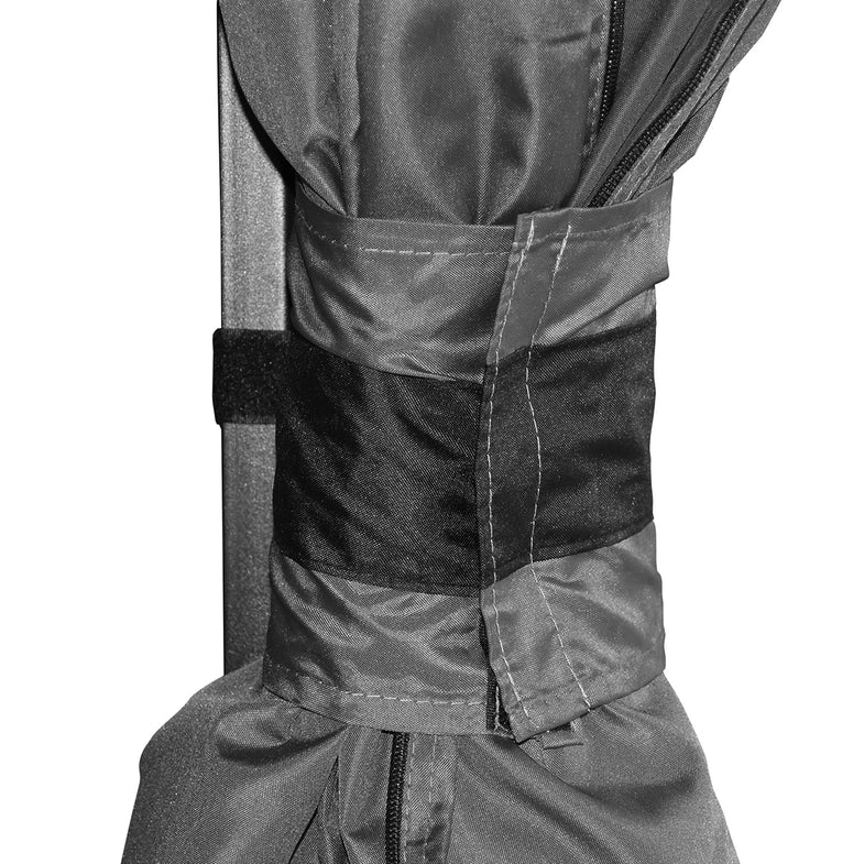 Aspendale Metal Gazebo Set with Mosquito Netting and Curtain