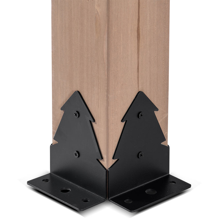 Maryborough 3m x 3m Timber & Steel Double Hip Roof Gazebo